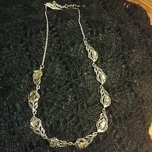18" silver necklace